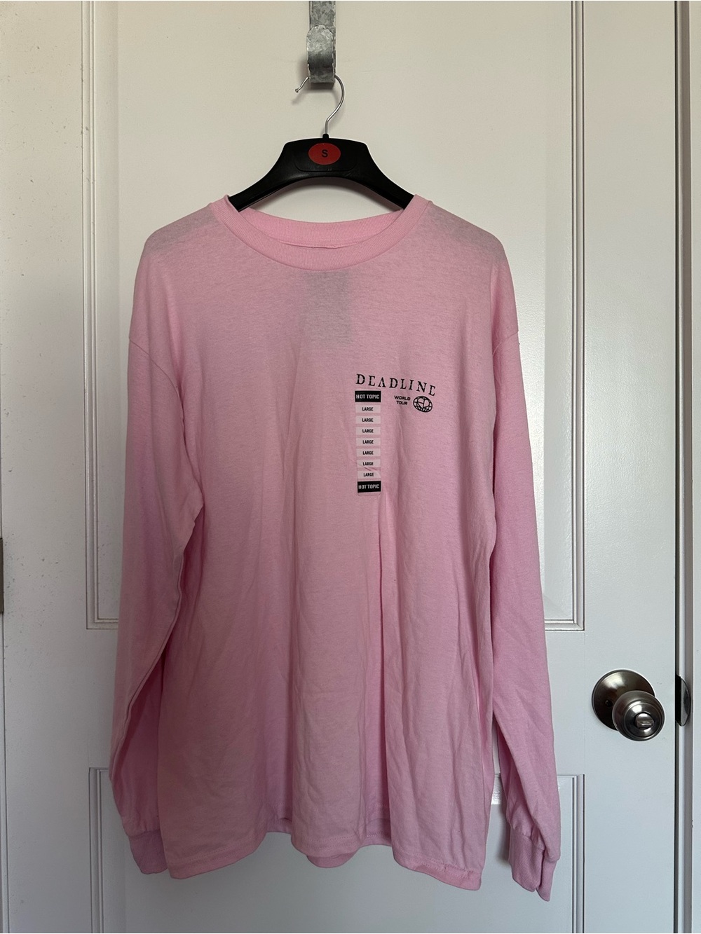 BLACKPINK Deadline Tour Pink Long-Sleeve T-Shirt